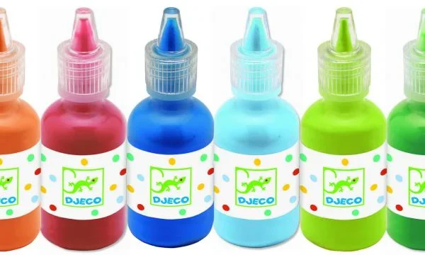 Temperové farby - 8 kusov