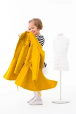 Zuppa kabát ZIP žltý – Obrázok 11