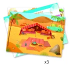 Obtlačky - púšť, savana a severný pól – Obrázok 2