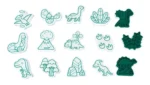 Pečiatky Dinosaury 15 ks – Obrázok 6