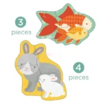 Moje prvé puzzle - domáce mláďatká – Obrázok 3