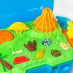 Jemná plastelína - kufrík Dinosaurus – Obrázok 2