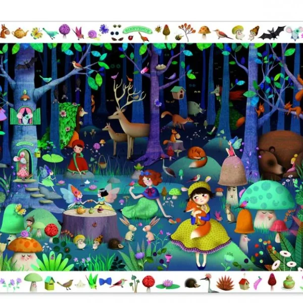 Objavovacie puzzle – Čarovný les