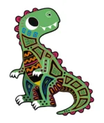 Vyškrabovacie obrázky - Dinosaury – Obrázok 7