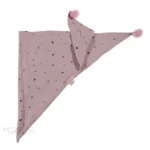 Mušelínový šálik - pink dots – Obrázok 4