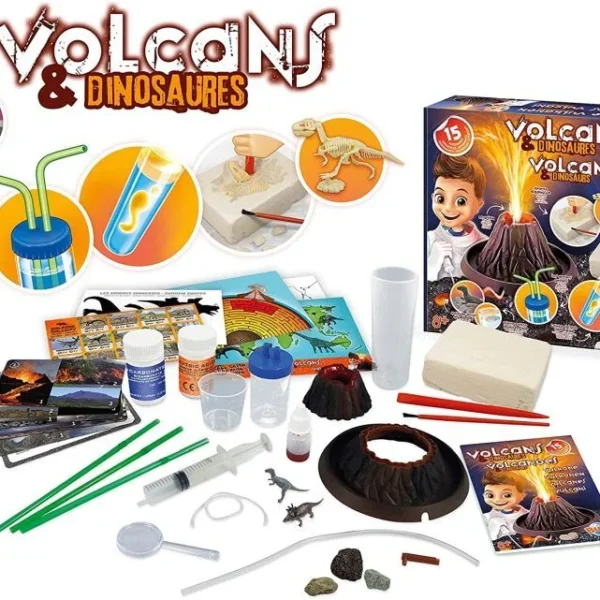 Vedecký set Sopky a dinosaury