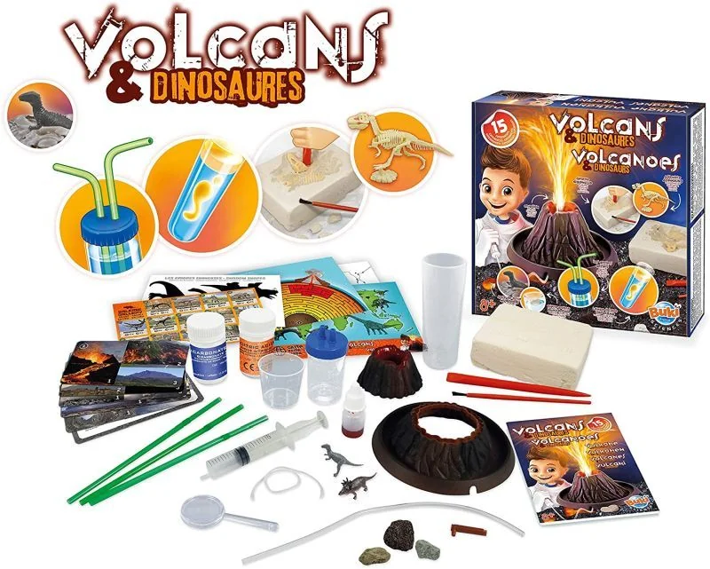 91g0x69mgvl._ac_sl1500_ Vedecký set Sopky a dinosaury – Obrázok 1