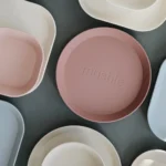 Mushie okrúhly tanier 2-balenie