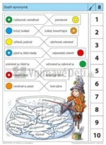 LOGICO Piccolo - SLOVENSKÝ JAZYK- Čítanie s porozumením, časť 1. Slová a vety – Obrázok 2