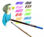 Sada akvarelových farbičiek - základné farby (12 ks) – Obrázok 4