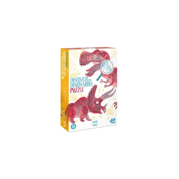 Magické puzzle Svet dinosaurov - 200 dielikov