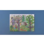 Vreckové puzzle Deň v lese - 100 dielikov – Obrázok 4
