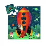 Puzzle v tvarovanej škatuli - Raketa – Obrázok 2