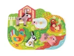 Vkladacie puzzle s úchytkou Farma – Obrázok 2