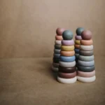 Mushie stohovacie krúžky - original – Obrázok 2