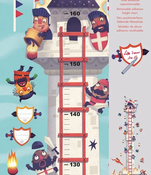 Rastový meter – Veža plná rytierov