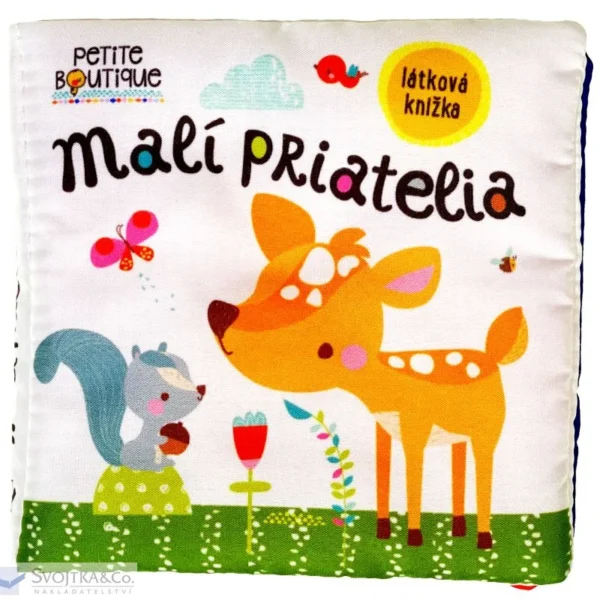 Petite Boutique Malí priatelia, látková knižka