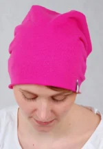 Bavlnená čiapka - fuchsia – Obrázok 6