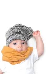 Bavlnený nákrčník - Horčicový – Obrázok 6