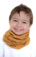 Bavlnený nákrčník - Horčicový