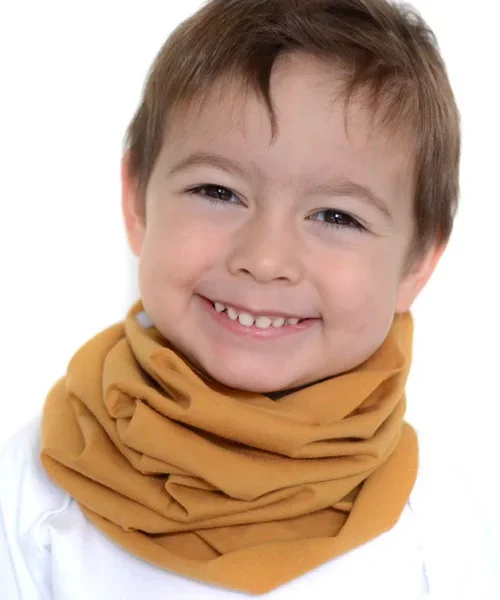 Bavlnený nákrčník - Horčicový