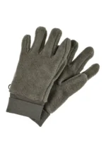 Rukavice fleecové s manžetkou - khaki – Obrázok 3