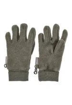 Rukavice fleecové s manžetkou - khaki