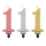 Narodeninová sviečka 1 metalická