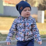 Softshellová bunda - autíčka – Obrázok 2