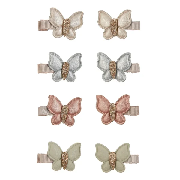 Mini sponka/klip - Shimmer butterfly