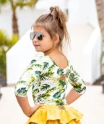 Zuppa nátelník - BODY 3/4 rukáv monstera