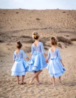 Zuppa šaty LAMARI krajkové modré – Obrázok 12