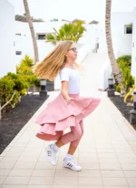 Zuppa sukňolegíny CANCAN 3/4 pink identity – Obrázok 4