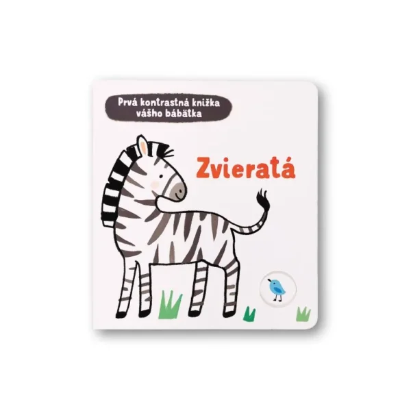 Zvieratá – Prvá kontrastná knižka vášho bábätka