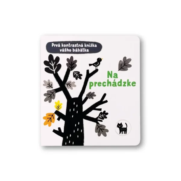 Na prechádzke – Prvá kontrastná knižka vášho bábätka