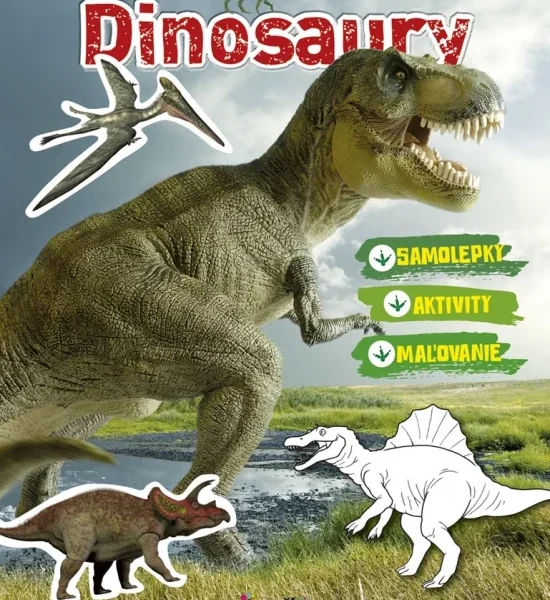 Dinosaury - maľovanie, nalepovanie a aktivity