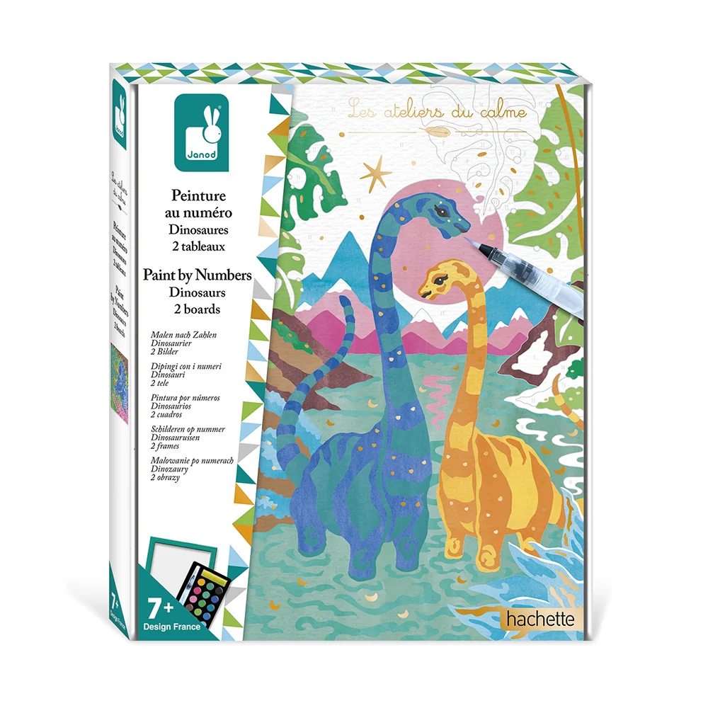 J07982_Janod_Atelier_Sada_Maxi_Malovanie_s_cislami_Dinosaury_01 Maľovanie s číslami Dinosaury – Obrázok 1