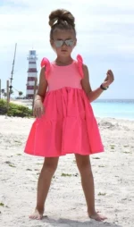 Zuppa šaty PUFF neon pink