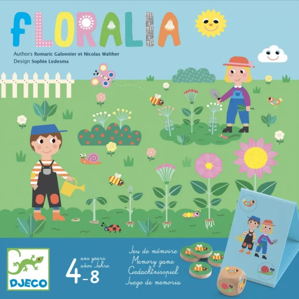 Floralia - pamäťová spoločenská stolová hra