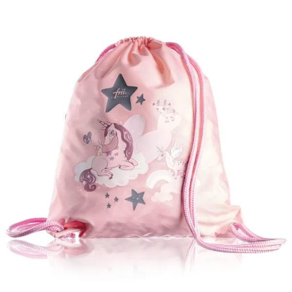 Vrecko na prezúvky - Unicorn Pink