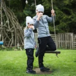 Softshellové nohavice s fleecom s vreckom 30/15 čierne – Obrázok 4