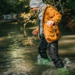 Softshellové nohavice s fleecom s vreckom 30/15 čierne – Obrázok 5