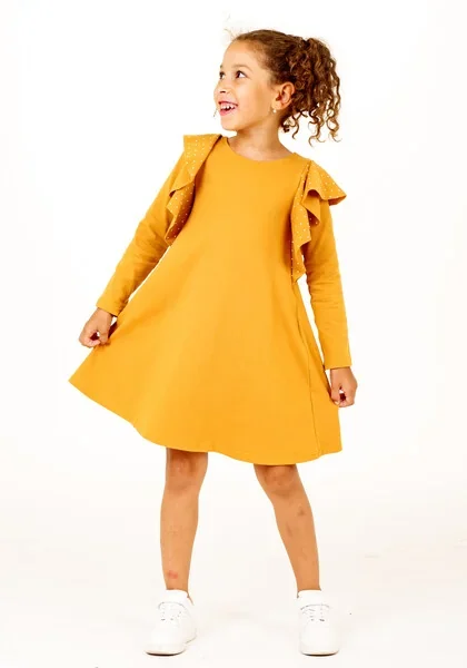 Zuppa šaty ANGEL horčicové