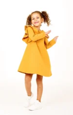 Zuppa šaty ANGEL horčicové – Obrázok 2