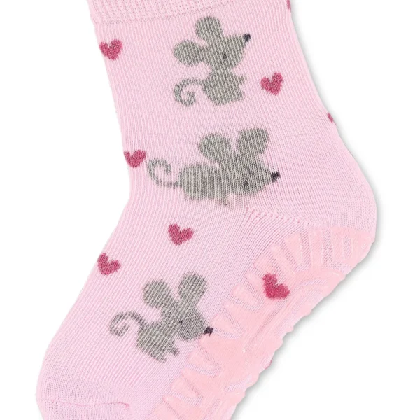 Protišmykové ponožky AIR – Sivé Myšky