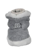 Detské protišmykové papučky - strieborné melé – Obrázok 7