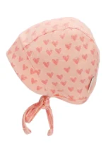 Čepiec z biobavlny - ružové srdiečka – Obrázok 2