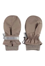 Funkčné rukavice palčiaky - hnedé – Obrázok 2