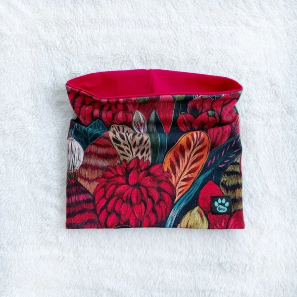 Kiwi nákrčník - bordové kvety