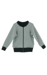 Detská mikina bomberka - šedá
